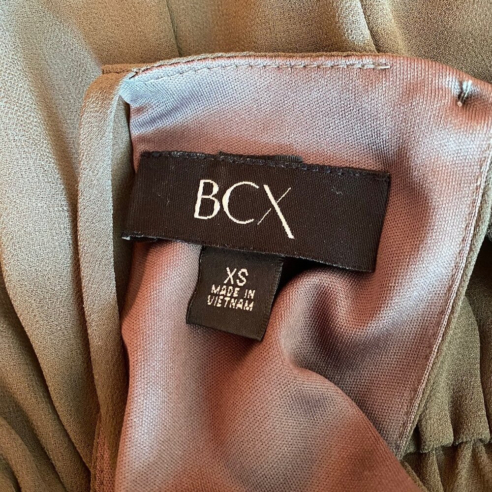 BCX Olive Green Romper - Picture 2 of 3